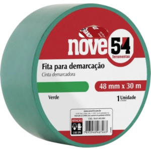 FITA ADESIVA DEMARCACAO DE SOLO 48MM X 30M VERDE 1065483084 - 09033