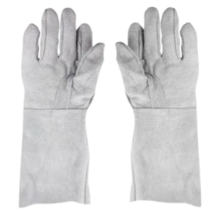 LUVA RASPA PUNHO 07CM REVERSIVEL C.A 26381 C/FIO KEVLAR REF.062 JACOB COURO - 10072