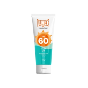 BLOQUEADOR SOLAR UV FPS60 120ML BISNAGA S/REPELENTE LUVEX - 18811